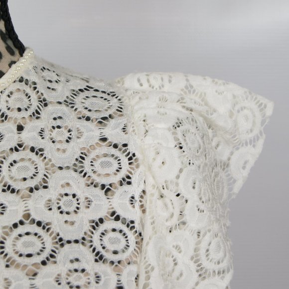 Tinywillow Lace Shirt sz M - Picture 4 of 11